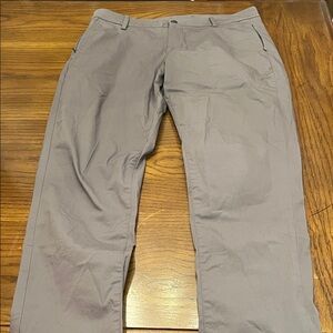 Men's Birddogs Boom Gray Pants, size 34x32